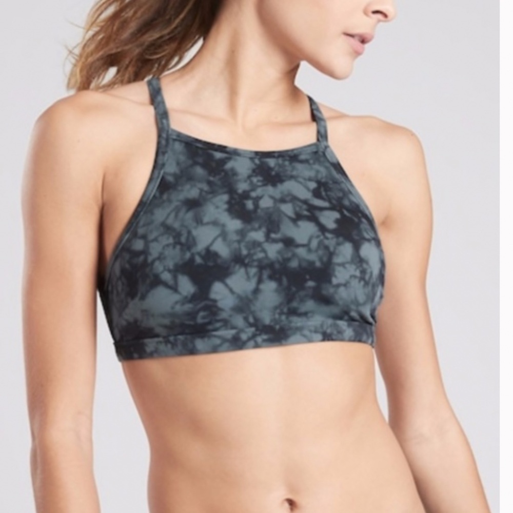 Athleta Tie Dye Racerback Swim Top Size Medium Style# 416833-00